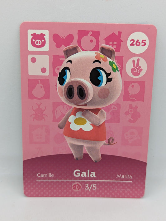 265 Gala Animal Crossing Amiibo Card Series 3