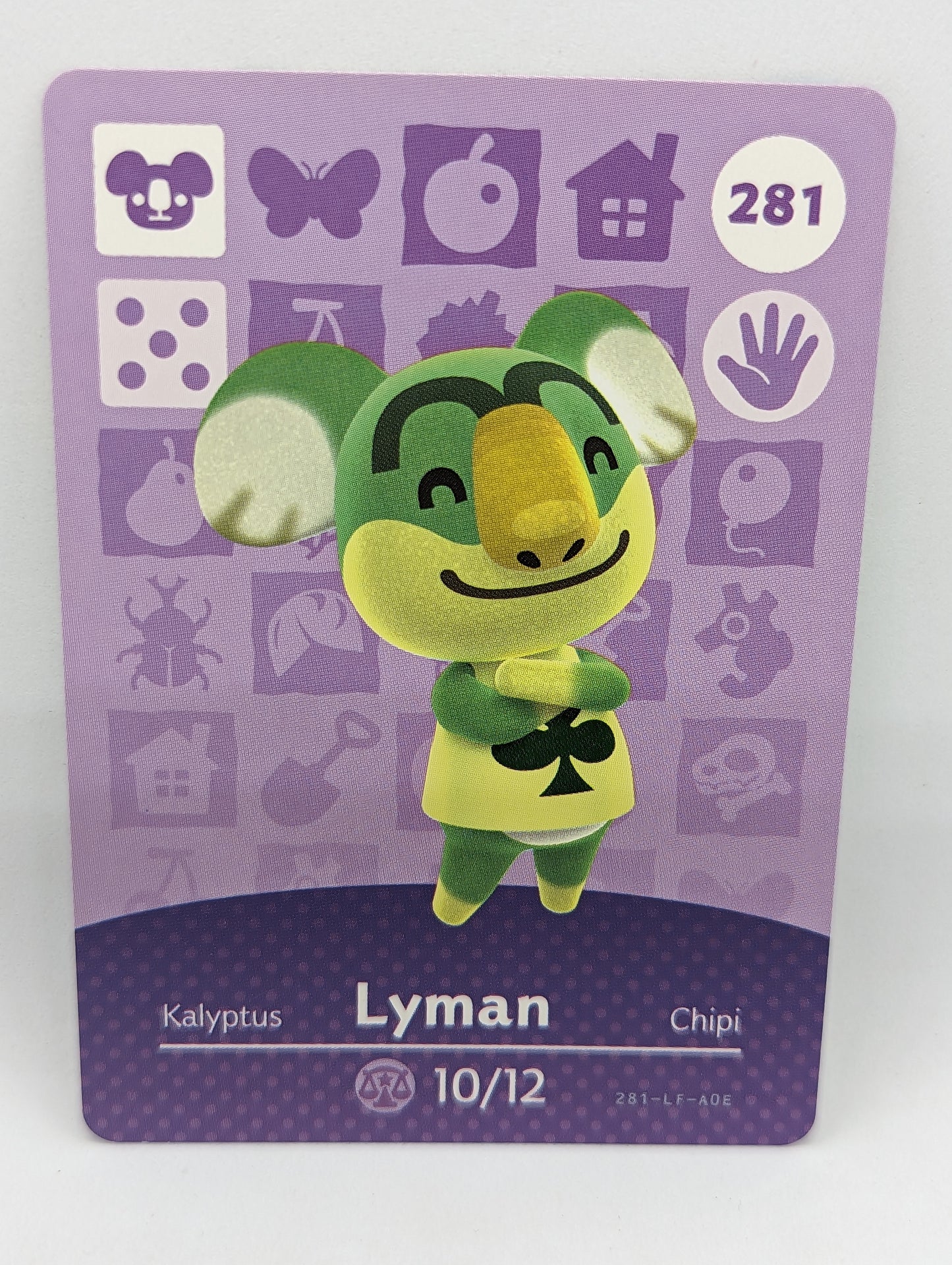 281 Lyman Animal Crossing Amiibo Card Series 3