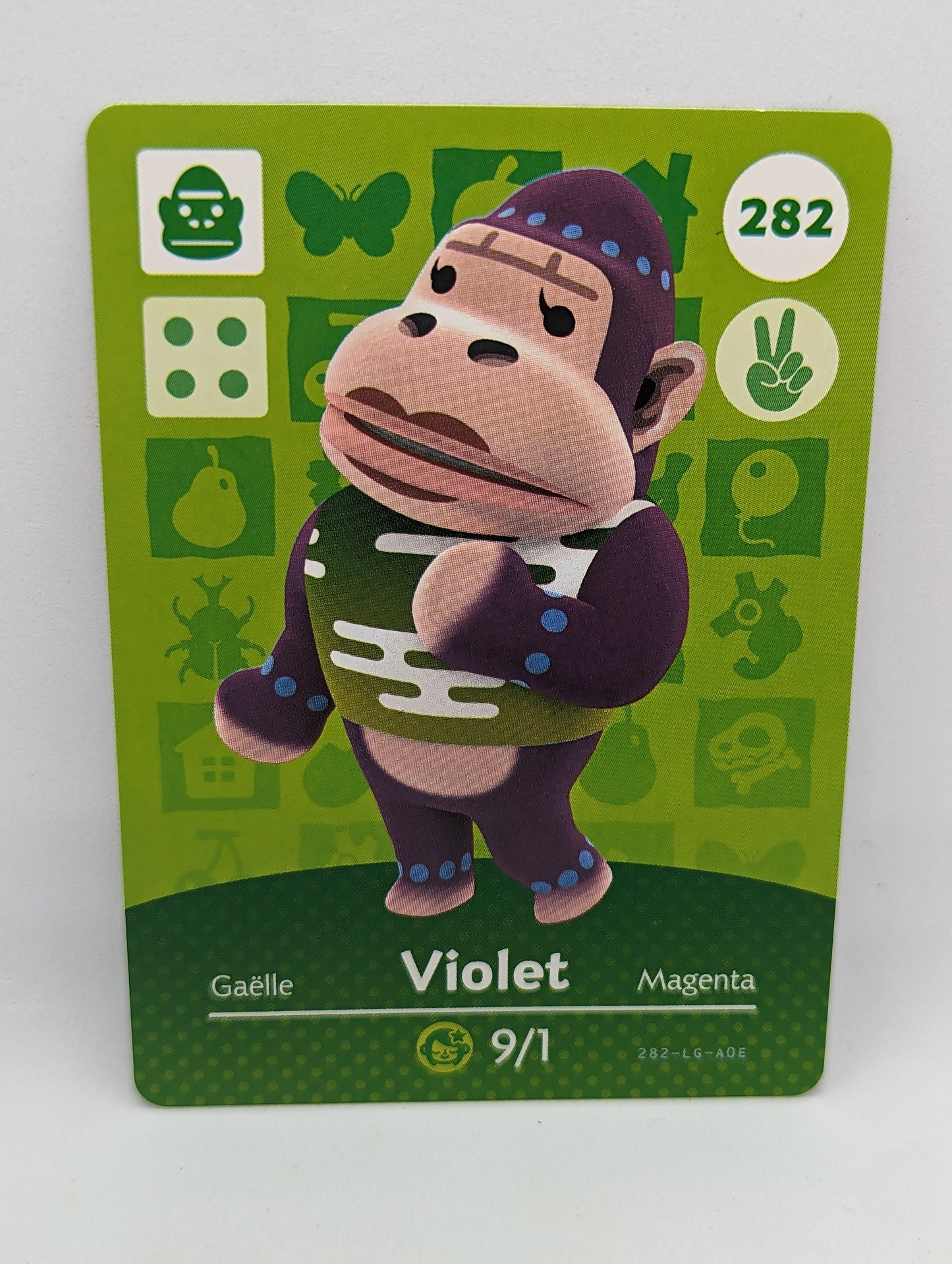 282 Violet Series 3 Animal Crossing Amiibo