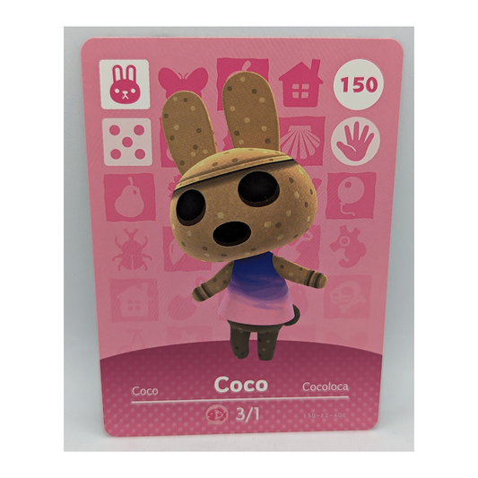 150 Coco Animal Crossing Amiibo Card Series 2