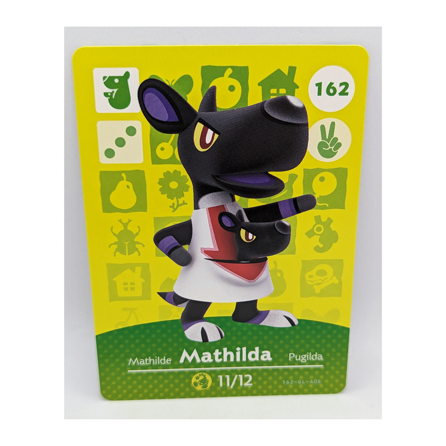 162 Mathilda Animal Crossing Amiibo Card Series 2