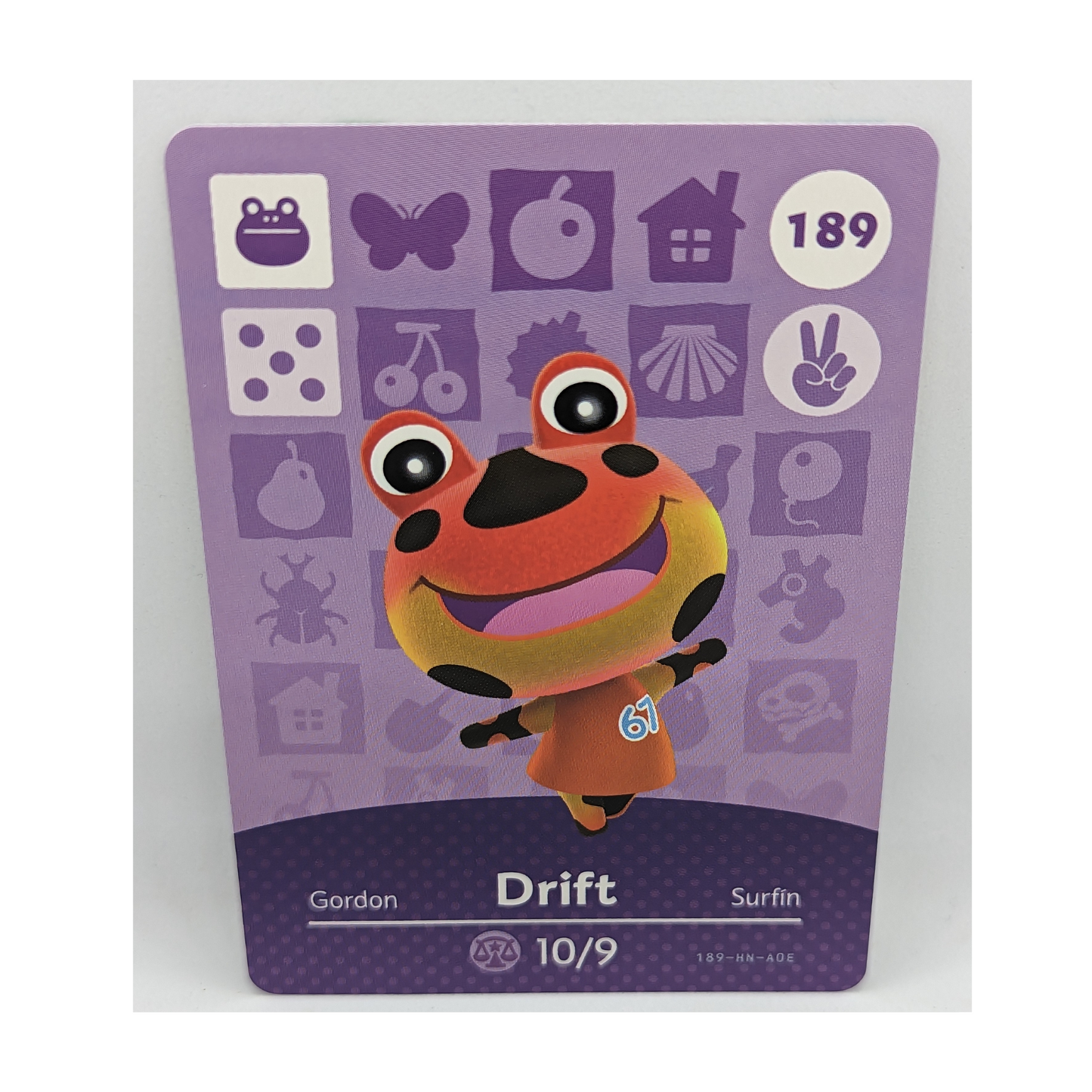 189 Drift Animal Crossing Amiibo Card Series 2