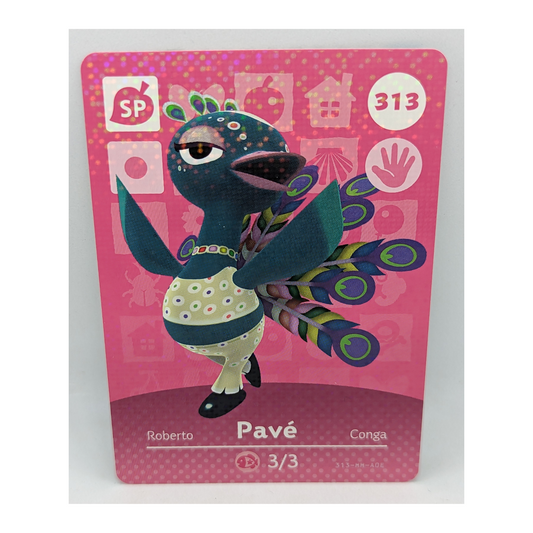 313 Pave Animal Crossing Amiibo Card Series 4