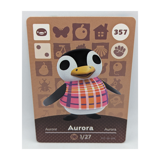 357 Aurora Animal Crossing Amiibo Card Series 4