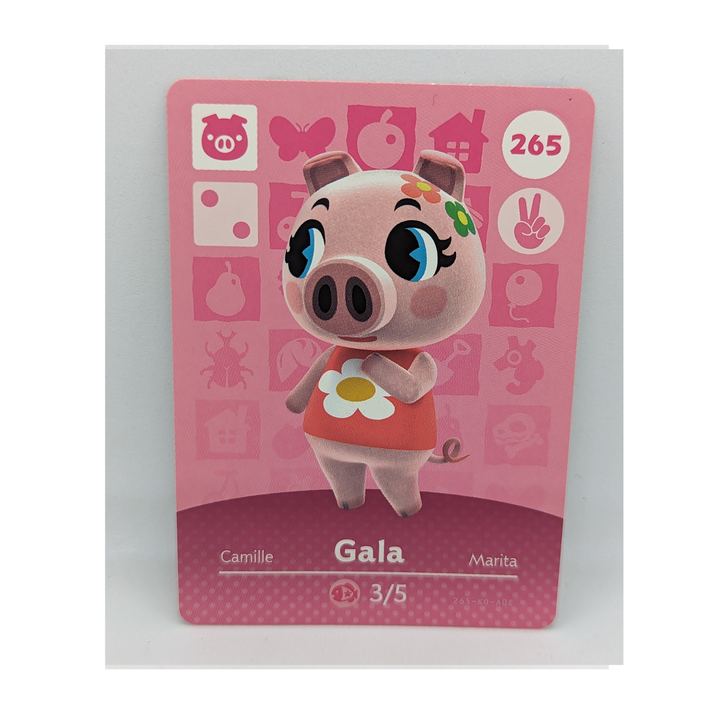 265 Gala Animal Crossing Amiibo Card Series 3