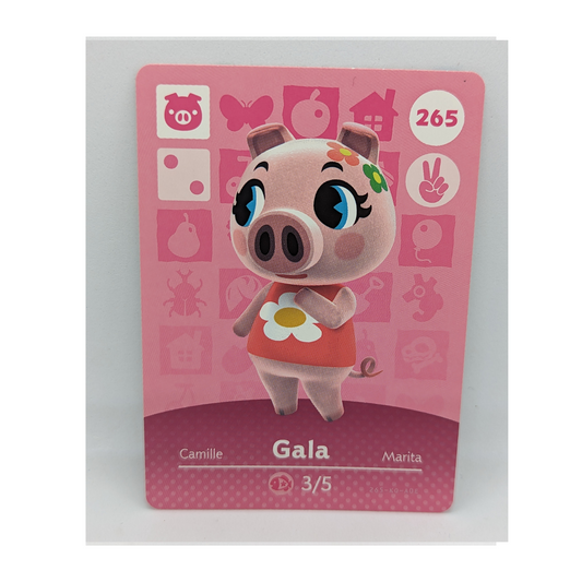 265 Gala Animal Crossing Amiibo Card Series 3