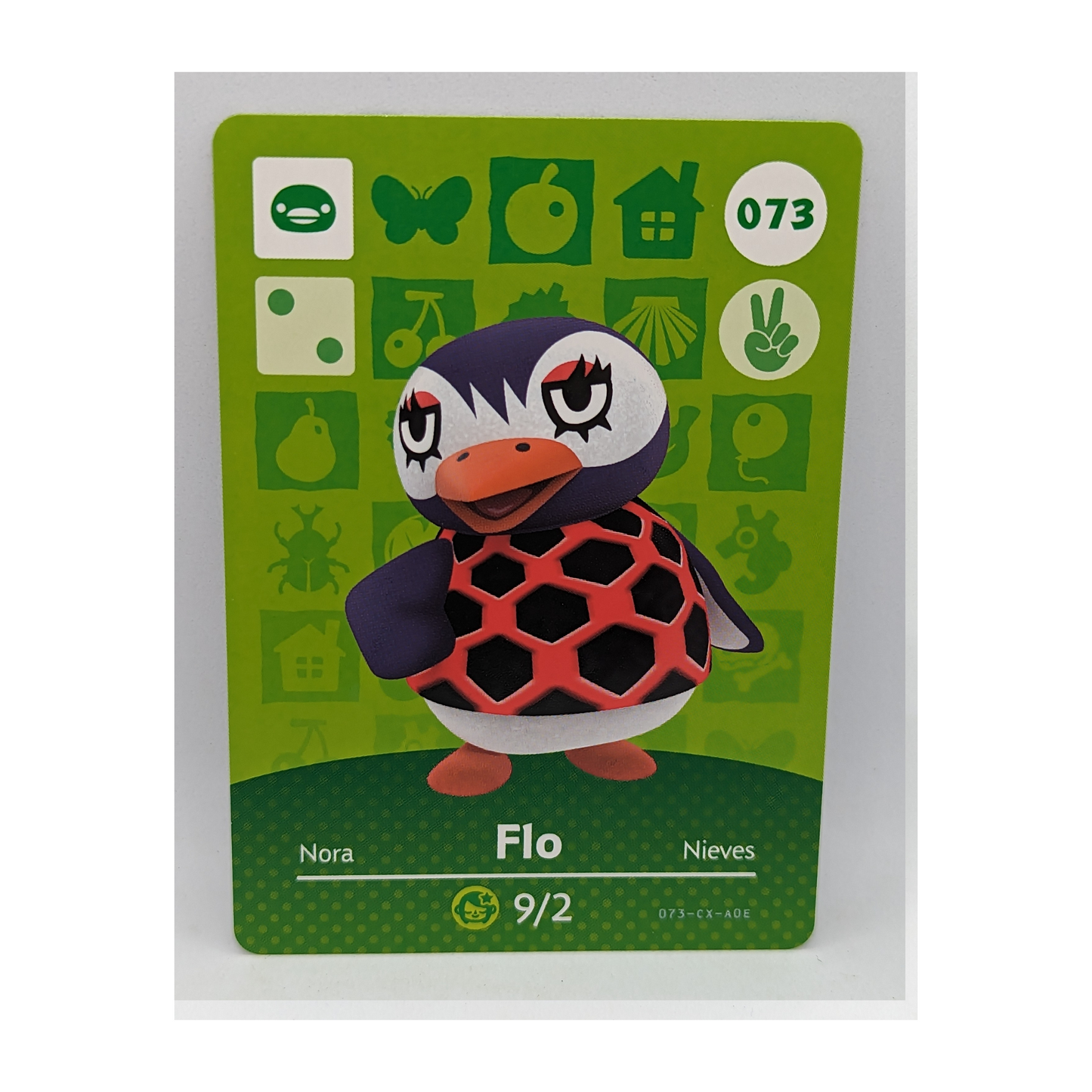 073 Flo Animal Crossing Amiibo Card Series 1