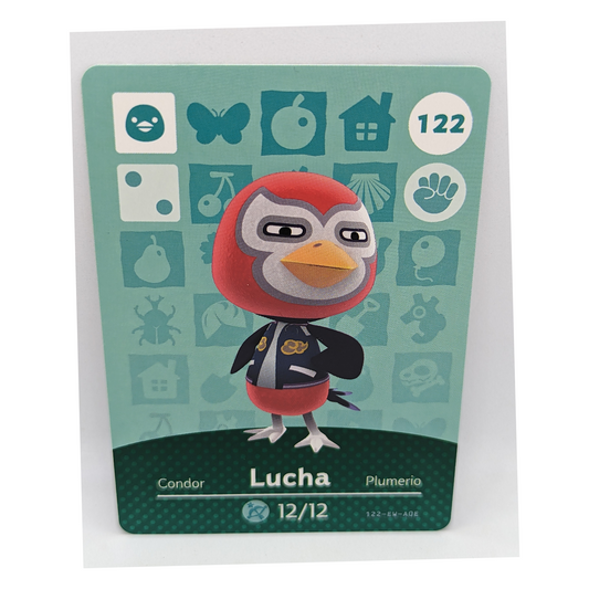 122 Lucha Animal Crossing Amiibo Card Series 2