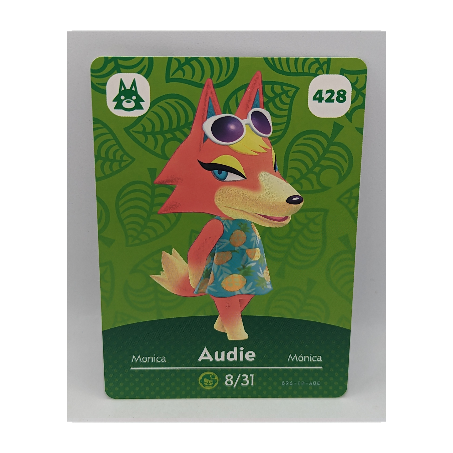 428 Audie Animal Crossing Amiibo Card Series 5