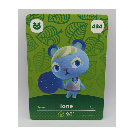 434 Ione Animal Crossing Amiibo Card Series 5