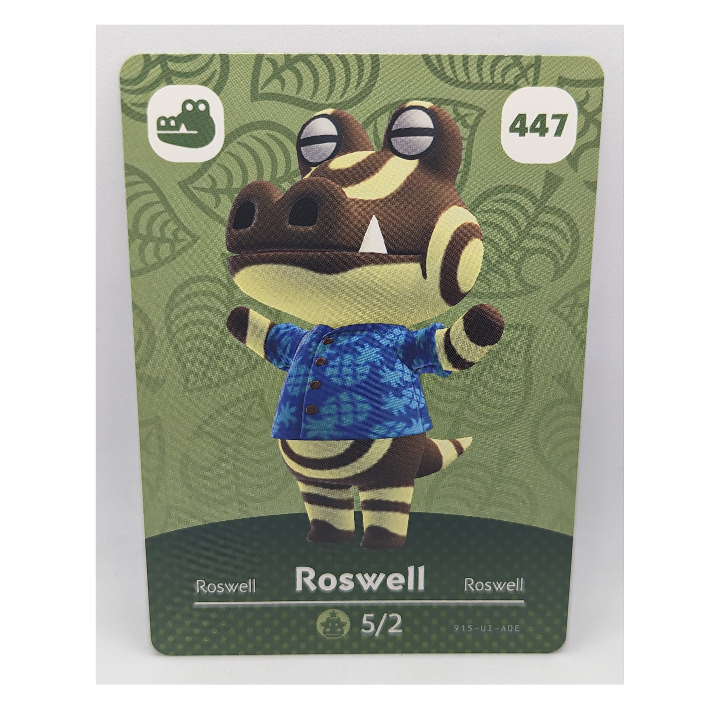 447 Roswell Series 5 Animal Crossing Amiibo Card