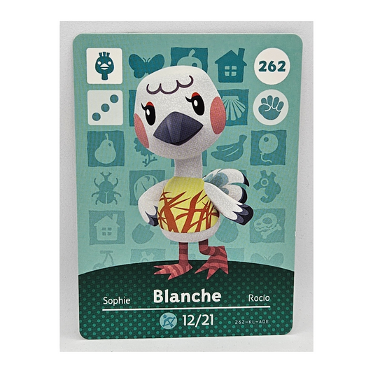 262 Blanche Animal Crossing Amiibo Card Series 3