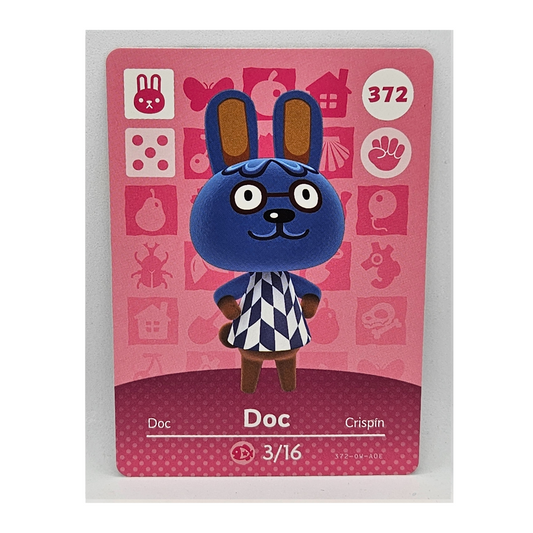 372 Doc Animal Crossing Amiibo Card Series 4