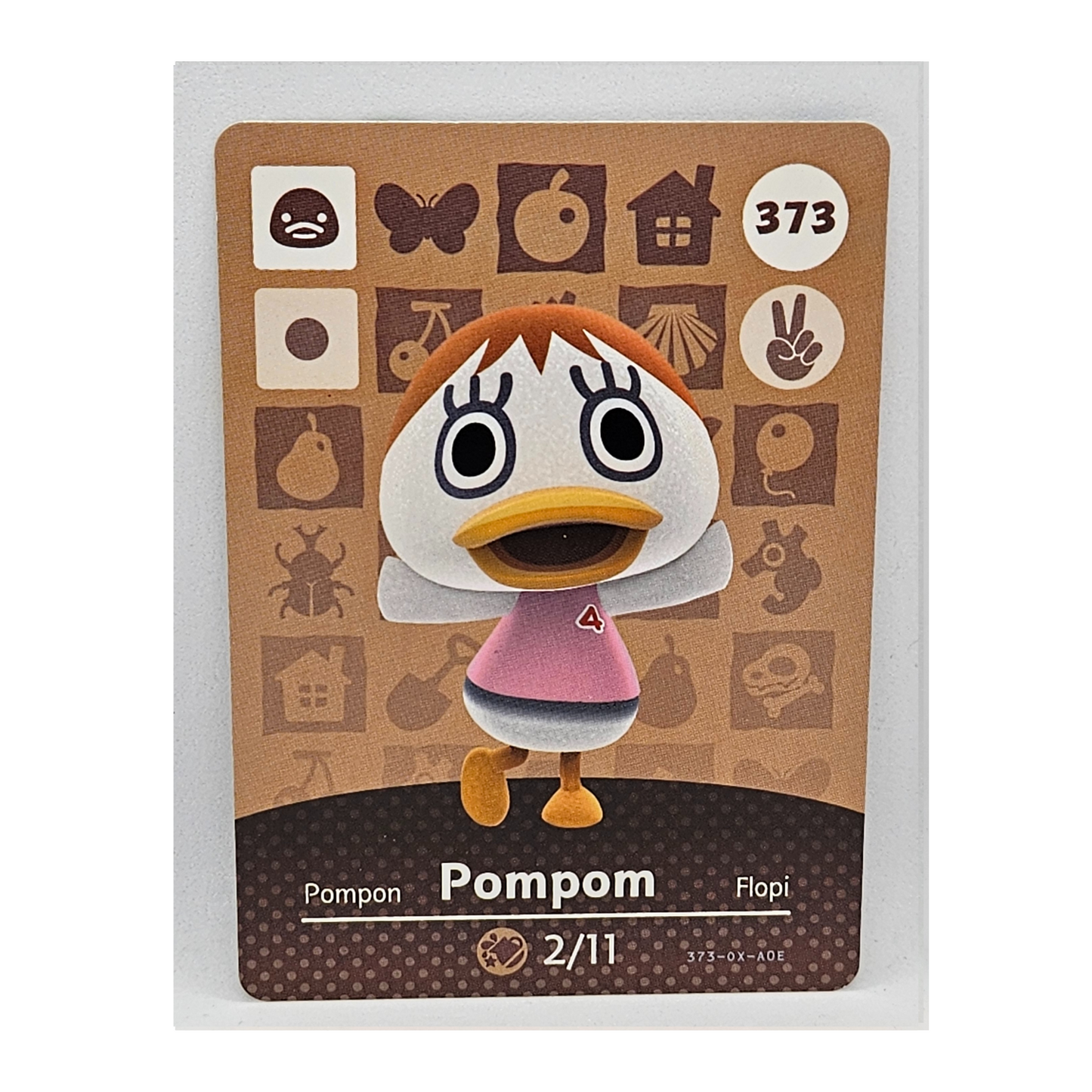 373 Pompom Animal Crossing Amiibo Card Series 4