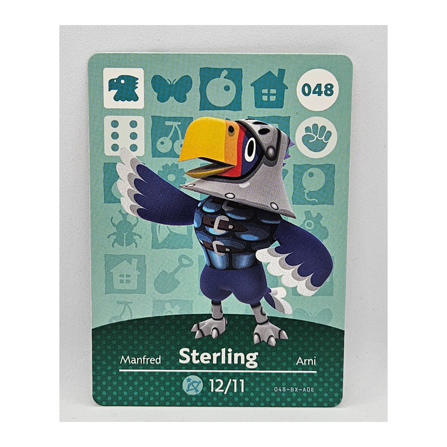 048 Sterling Animal Crossing Amiibo Card Series 1