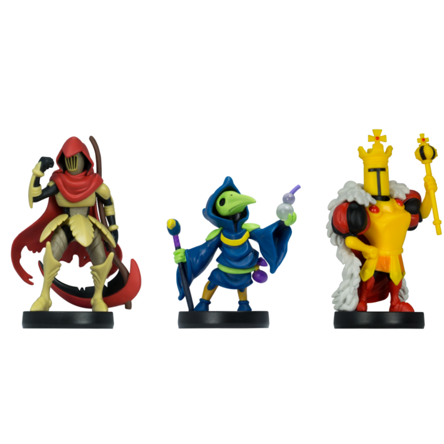 Amiibo Shovel Knight Series 3 pack - King Knight, Specter Knight, Plague Knight (Sealed)