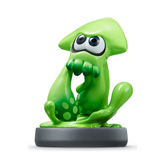 Amiibo Splatoon - Green Inkling Squid (Loose)