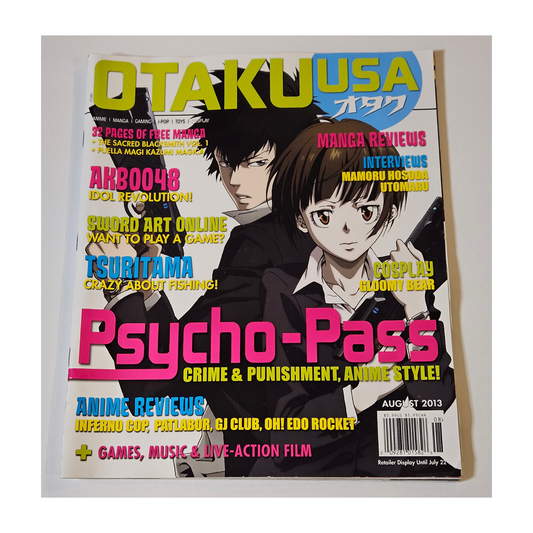 Otaku USA Magazine August 2013 Psycho-Pass