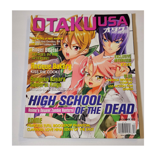 Otaku USA Magazine December 2011 Highschool Of The Dead