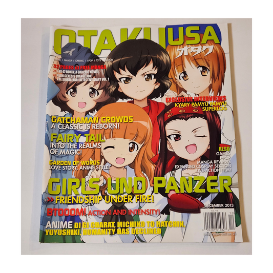 Otaku USA Magazine December 2013 Girls Und Panzer