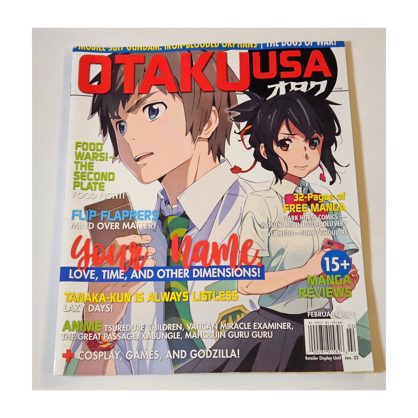 Otaku USA Magazine February 2018 Your Name