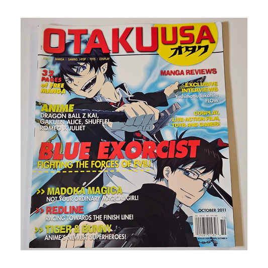 Otaku USA Magazine October 2011 Blue Exorcist