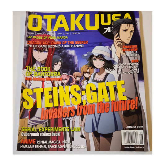 Otaku USA Magazine August 2012 Steins;Gate