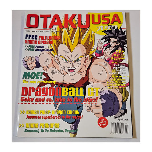 Otaku USA Magazine April 2009 Dragon Ball GT