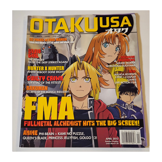 Otaku USA Magazine April 2012 Fullmetal Alchemist