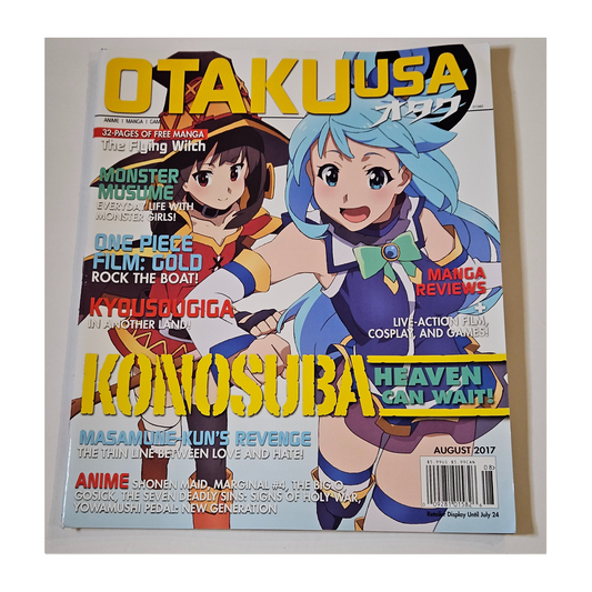 Otaku USA Magazine August 2017 Konosuba