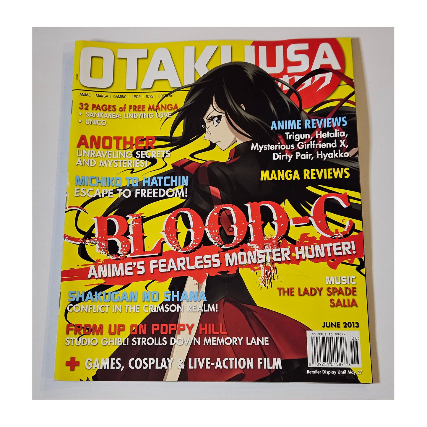 Otaku USA Magazine June 2013 Blood-C