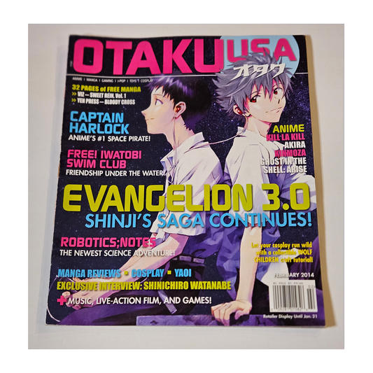 Otaku USA Magazine February 2014 Evangelion 3.0