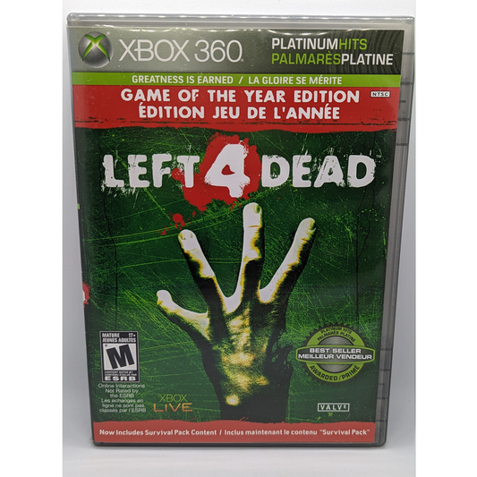 Left 4 Dead: Game of the Year Platinum Hits (Complete)