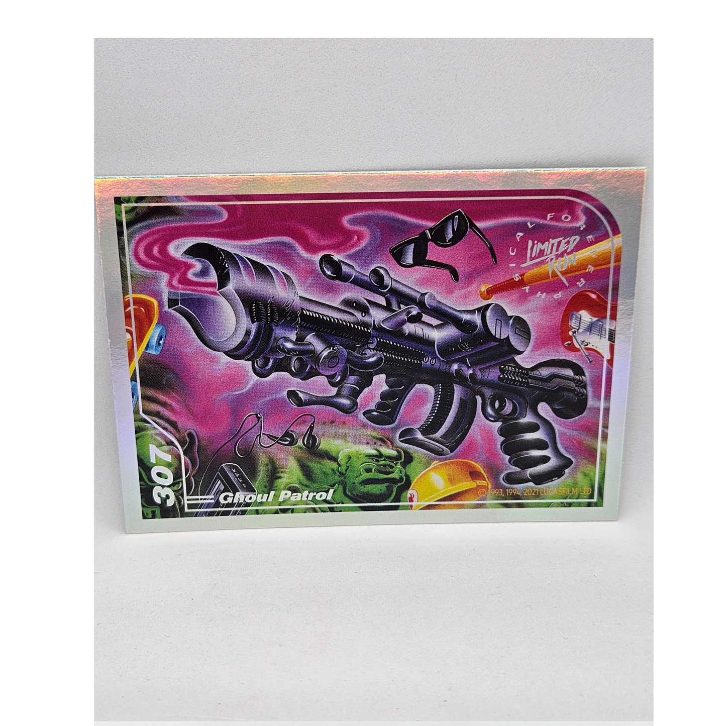 (S2.) 307 Ghoul Patrol LRG Trading Card (Silver)