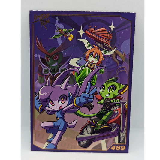 (S1.) 469 Freedom Planet LRG Trading Card (Gold)