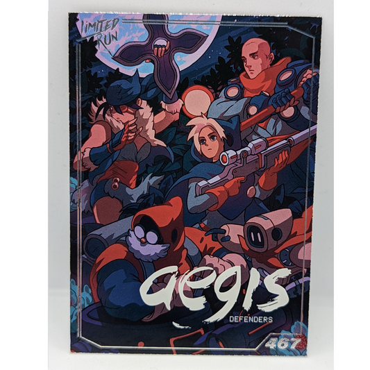 (S1.) 467 Aegis LRG Trading Card (Silver)