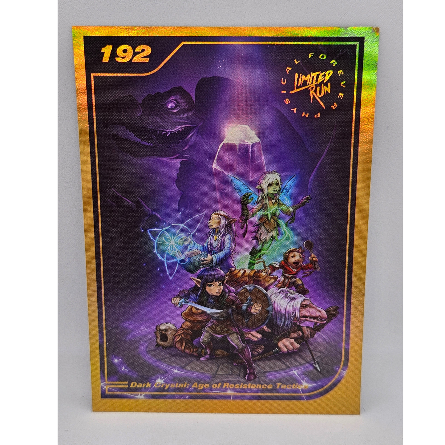 (S2.) 192 Dark Crystal LRG Trading Card (Gold)