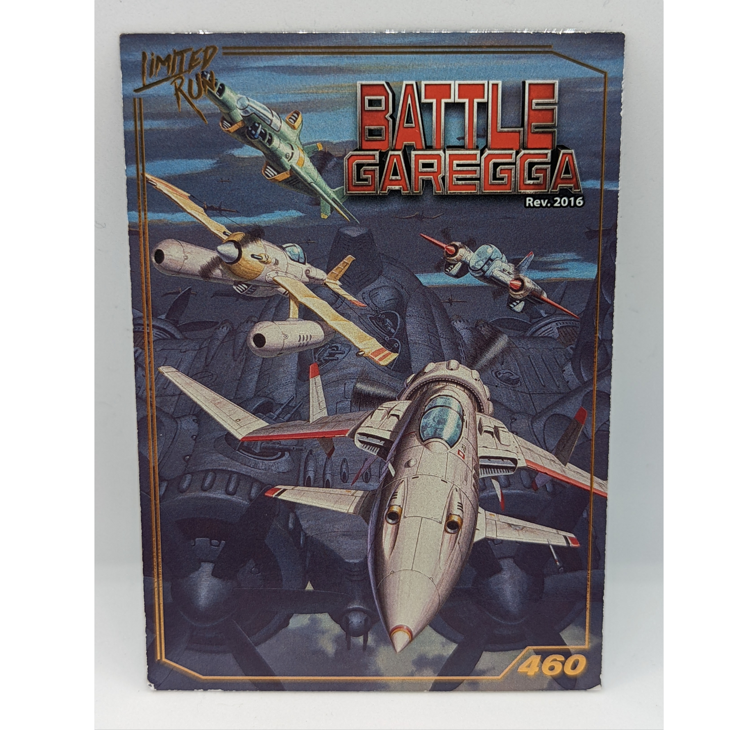 (S1.) 460 Battle Garegga Card LRG Trading Card (Gold)