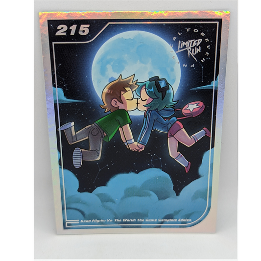 (S2.) 215 Scott Pilgrim Vs. The World: The Game Complete Edition LRG Trading Card (Silver)