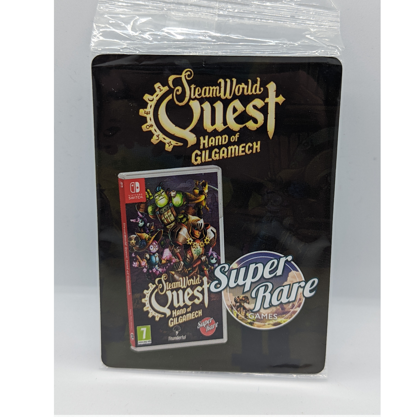 Super Rare Games SteamWorld Quest Hand Of Gilgamech Pack Trading Card (Sealed)