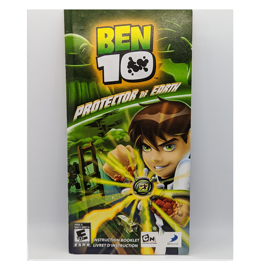 Ben 10 Manual Protector of Earth For PSP (Manual Only)