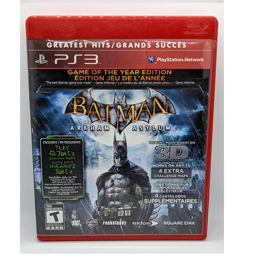 Batman Arkham Asylum Greatest Hits (Complete)