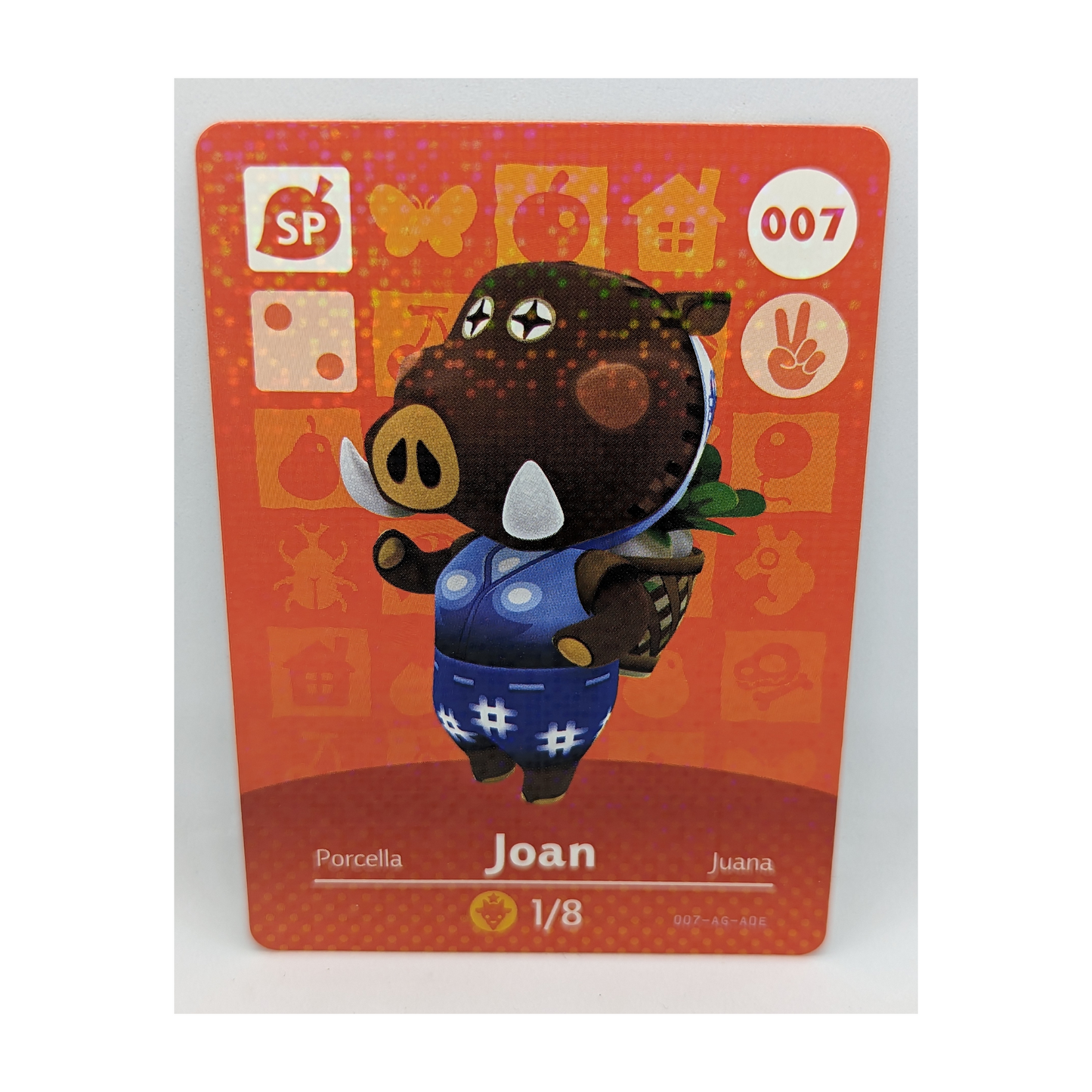 007 Joan Animal Crossing Amiibo Card Series 1