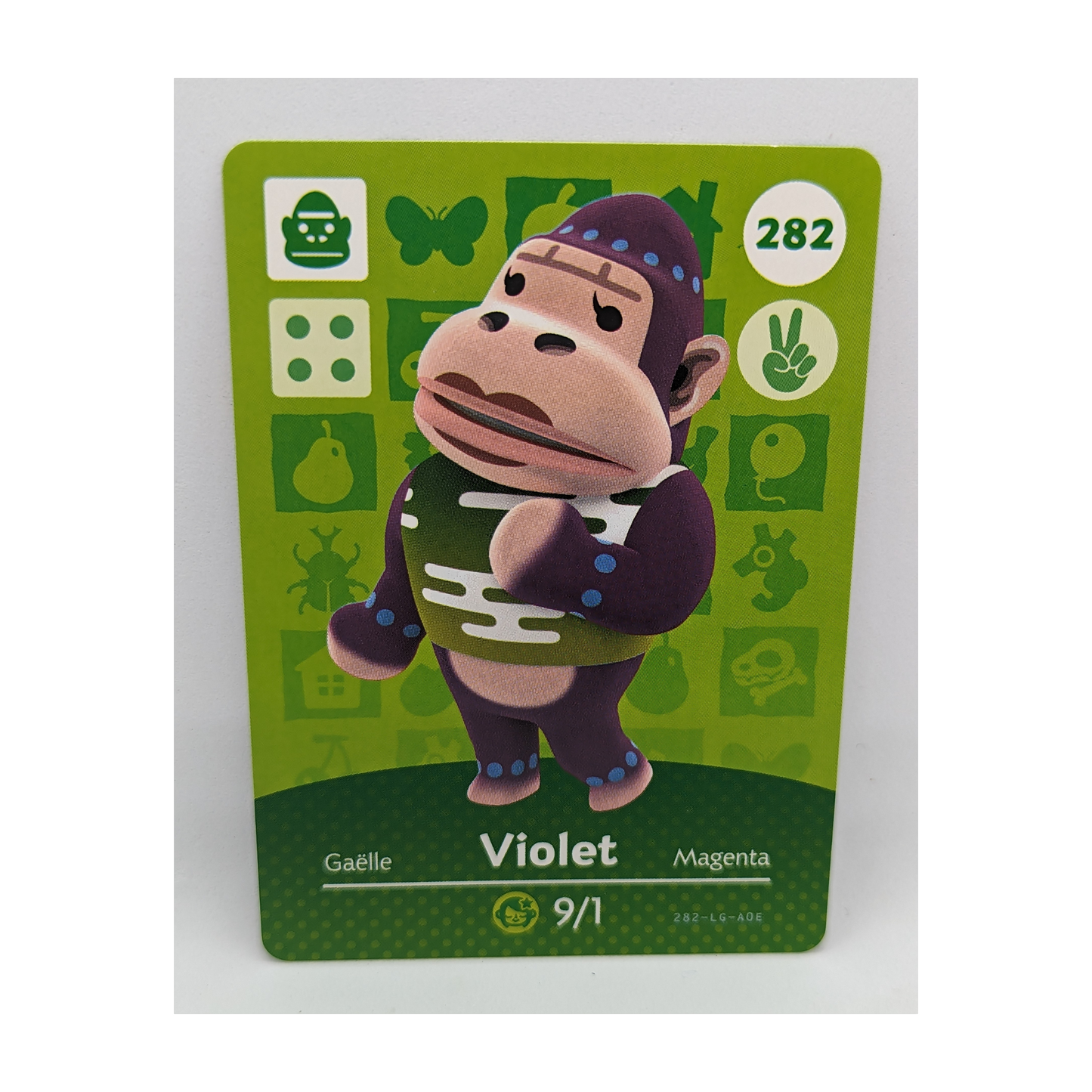 282 Violet Series 3 Animal Crossing Amiibo