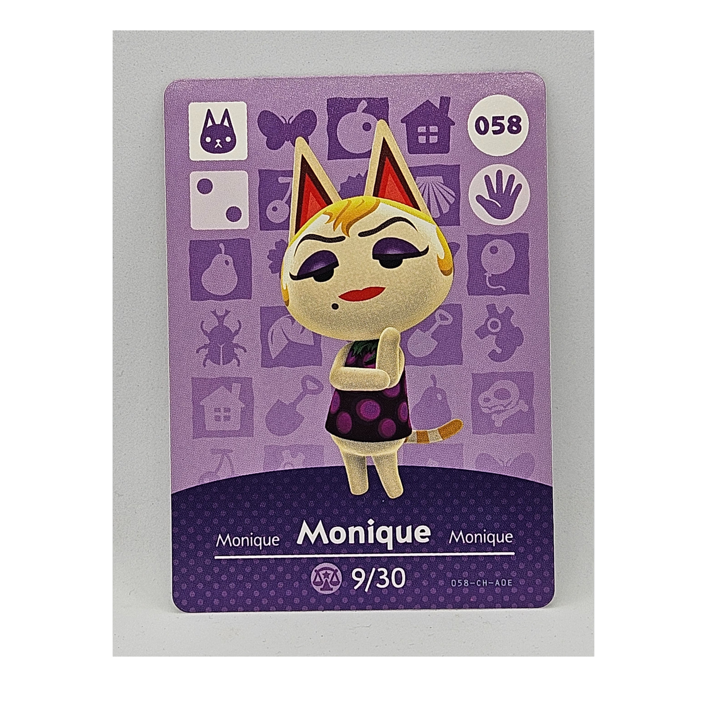 058 - Monique Animal Crossing Amiibo Card Series 1