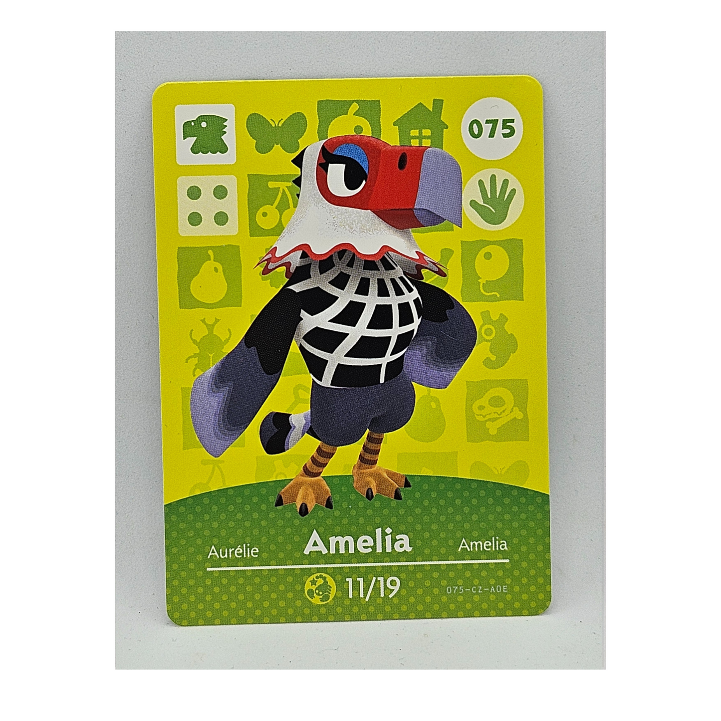 075 Amelia Animal Crossing Amiibo Card Series 1