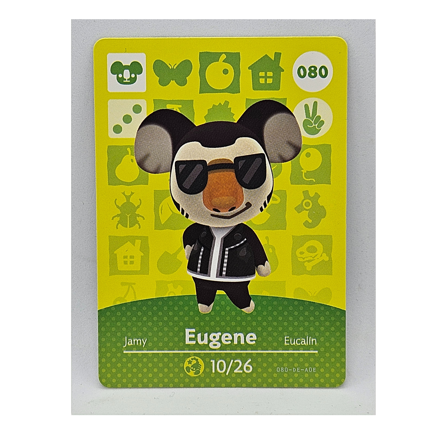 080 Eugene Animal Crossing Amiibo Card Series 1