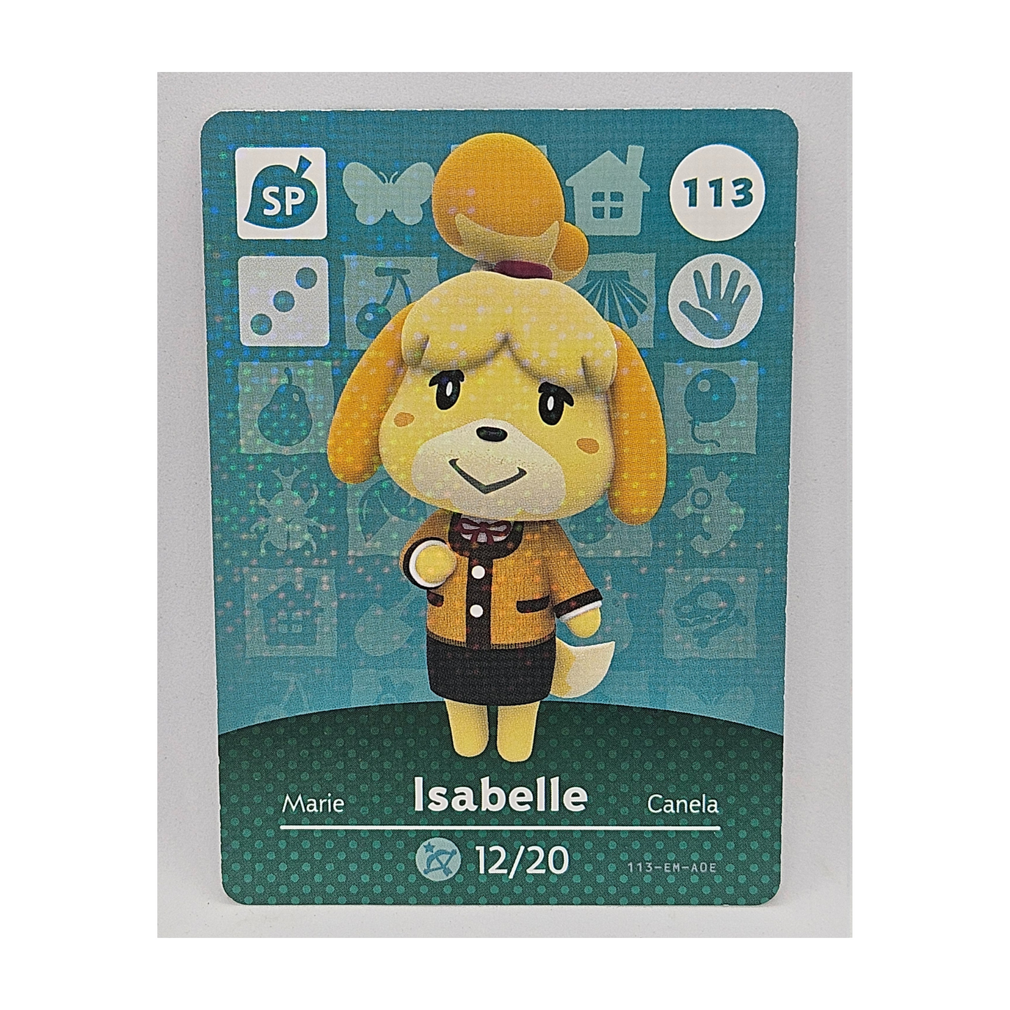 113 Isabelle Animal Crossing Amiibo Card Series 2