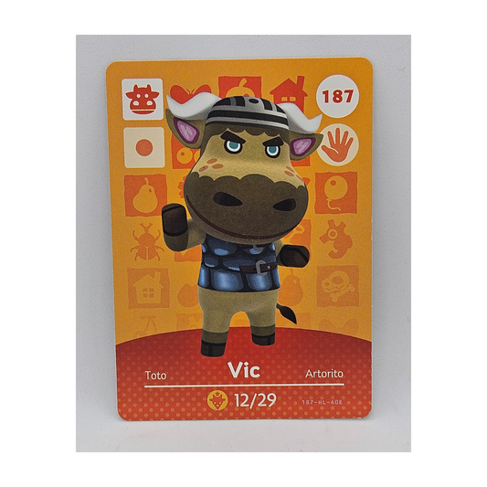 187 Vic Animal Crossing Amiibo Card Series 2