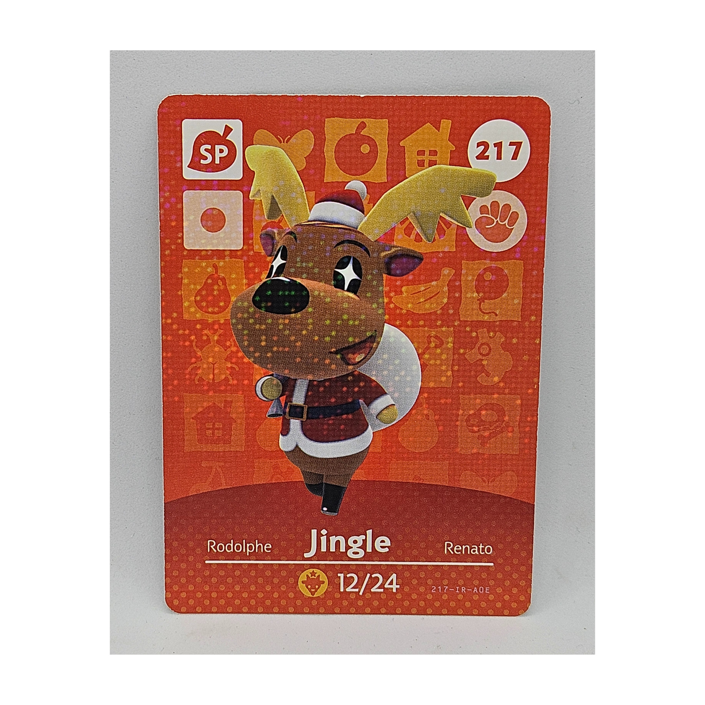 217 Jingle Animal Crossing Amiibo Card Series 3